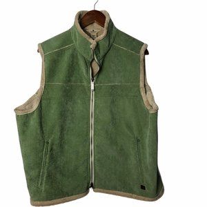 Womens 2XL 2X Woolrich corduroy shearling lined vest